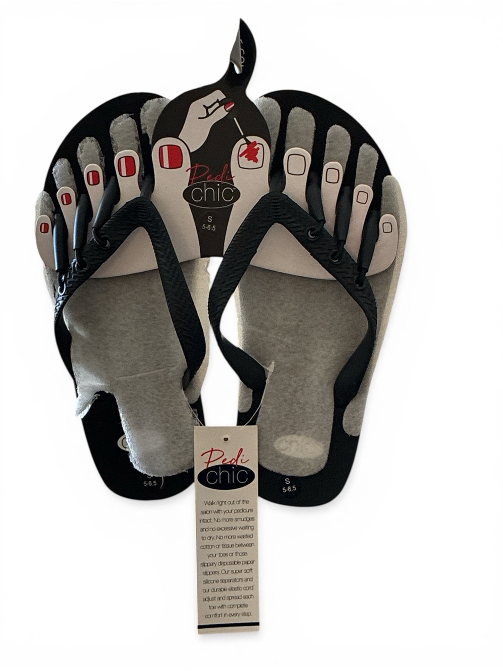 Women’s Pedicure Flip Flops keep your polish looking great in style.